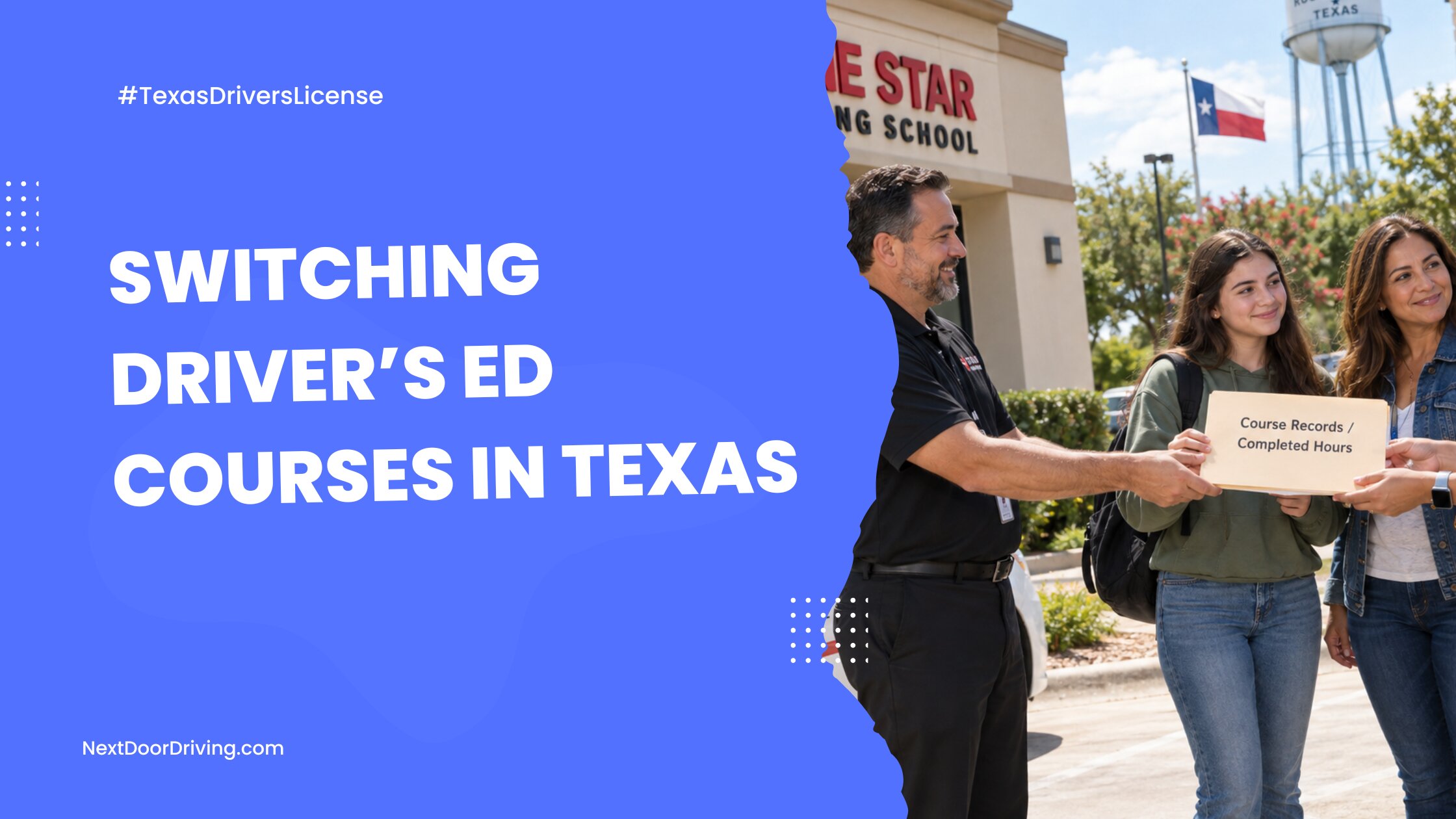 Switching Driver’s Ed Courses in Texas 